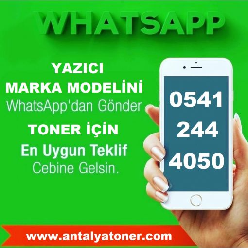  Antalya toner ucuz muadil toner yazıcı satış servis antalya toner dolum